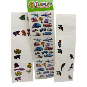 Vintage Sandylion Sticker Designs Prismatic Sticker Sheets Set